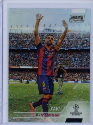 2021 Stadium Club Chrome #6 Xavi Refractor