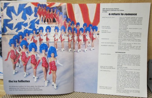 Programa de recuerdos Shipstads & Johnson ICE FOLLIES OF 1976 - 40 aniversario - Imagen 3 de 4