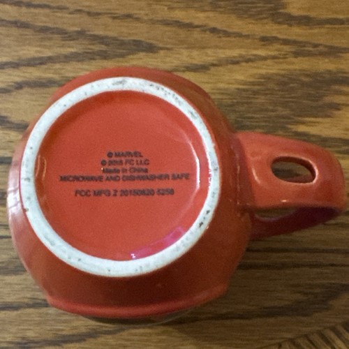 Spiderman 16 Unzen Rote Heiße Schokolade/Kakao Becher mit Löffel Marvel 2015 Kaffeetasse - Bild 11 von 12