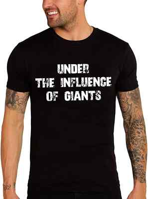 ULTRABASIC Herren T-Shirt unter dem Einfluss der Riesen Under The Influence Of