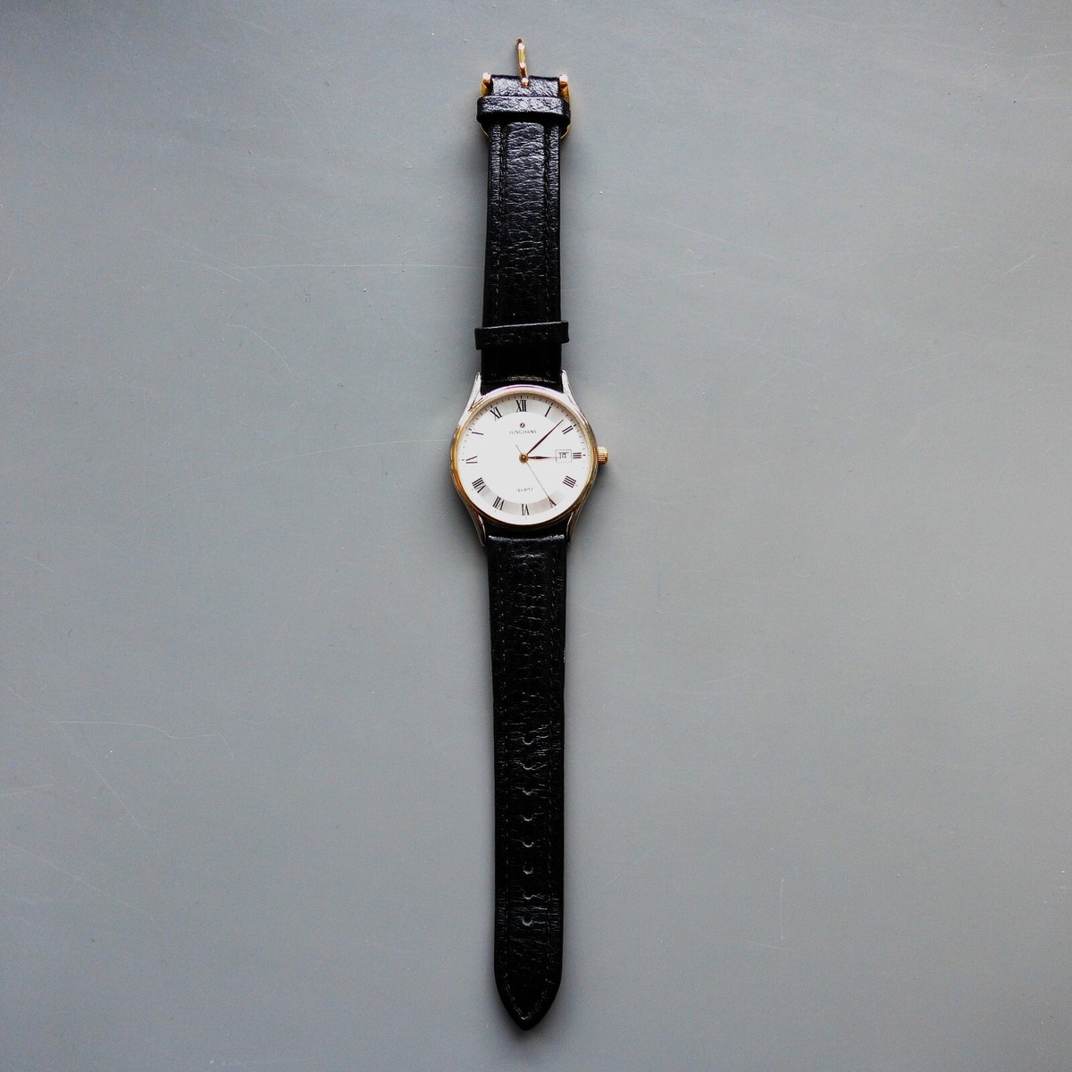 Quartz Junghans Uhrenarmband Leder Herren Armband Junghans Ceramic