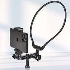 Neck Strap Mount Cycling Phone Holder For Insta360 DJI Action Sport Camera