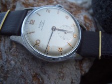 EGOTRIX SWISS  MOV. FHF 26 MECCANICO - OVERSIZE 36 mm. - 1950 - FUNZIONANTE !!!