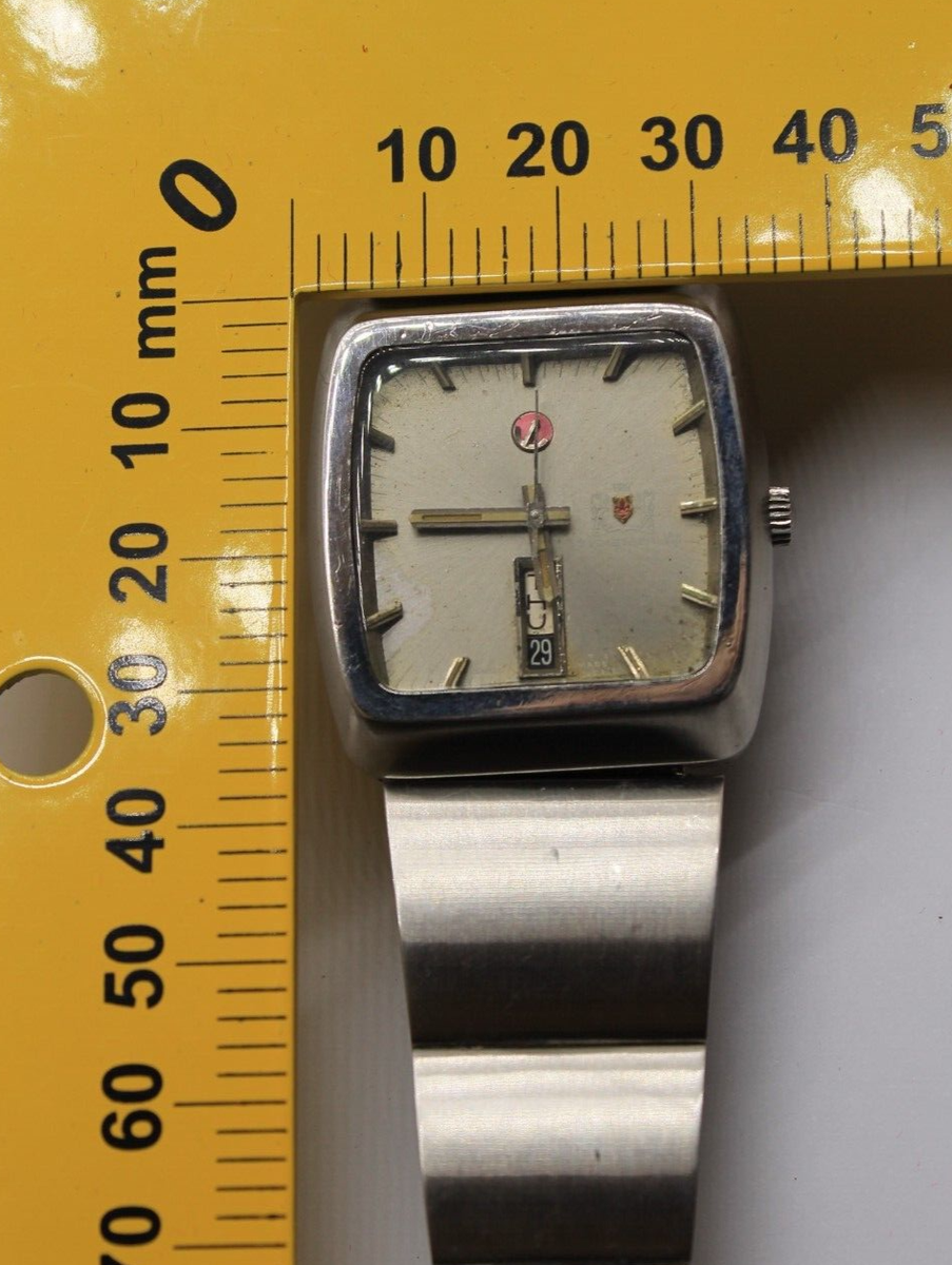 ULTRA RARE RADO MUSKETEER VIII REF.625.3079.4 VTG DAY DATE AUTO