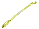 USA 2" x 2' Nylon Web Lifting Sling Eye & Eye 2-ply Eye & Eye Tow Strap 6400 lbs