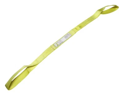 2" x 6' 2-Ply Eye/Eye Nylon Web Sling USA | 6400 lb Rated Lifting Strap