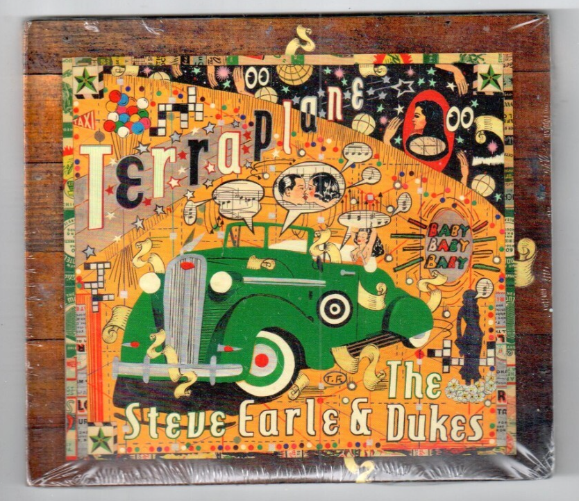 STEVE EARLE & THE DUKES ~ TERRAPLANE  (NEW SEALED CD/DVD) Deluxe Edition