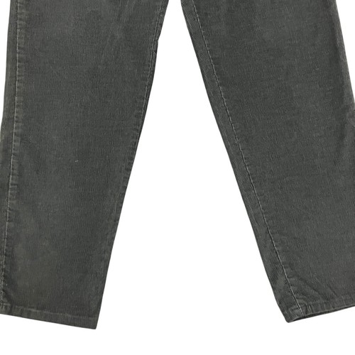 Vintage Levi's 550 Corduroy Jeans Relaxed Tapered Grey Womens 12 31W 29L USA - Picture 3 of 15