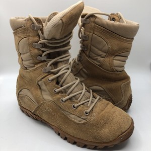 Belleville para hombre Sabre botas militares Beige Bronceado Cuero Con  Cordones 333 EE. UU. 6.5 R D | eBay