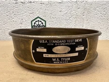 W.S. Tyler No. 16 1.18mm U.S.A. Standard Testing Sieve