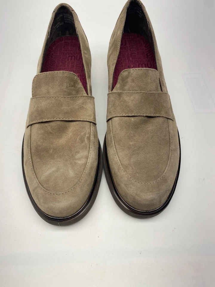 Mocasín Munro Geena de gamuza topo extra ligero para mujer talla 7 Foto 3 de 4