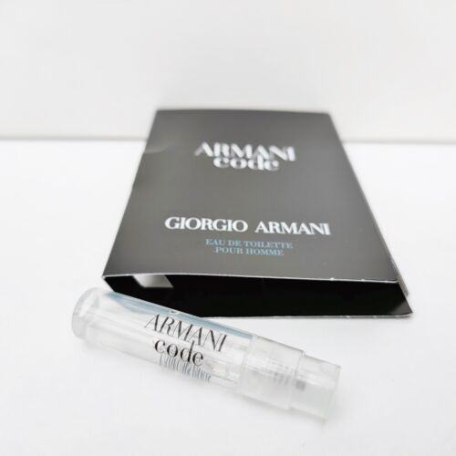 1x GIORGIO ARMANI Code Eau de Toilette Pour Homme mini Spray, 1.2ml, Brand NEW!! - Picture 1 of 4