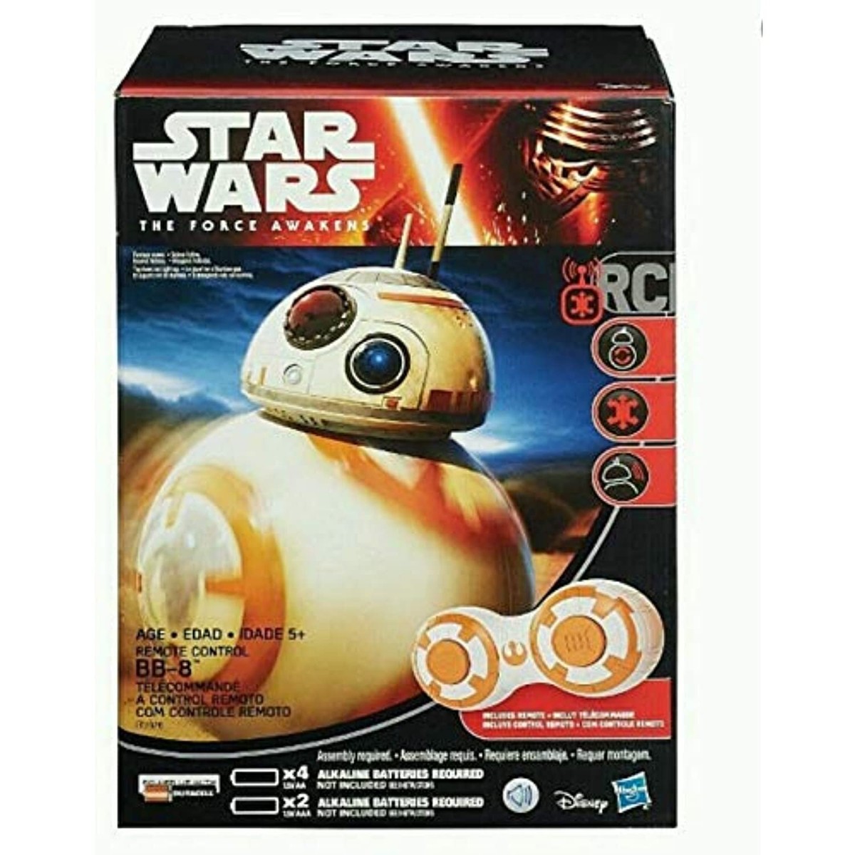 Star Wars The Force Awakens Hasbro Remote Control BB-8 - Target