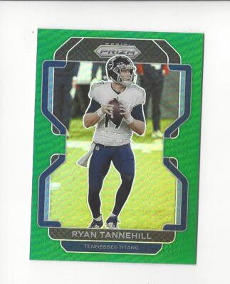 2021 Prizm Football Green Prizms Singles - You Choose