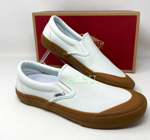 vans slip on pro pearl gum