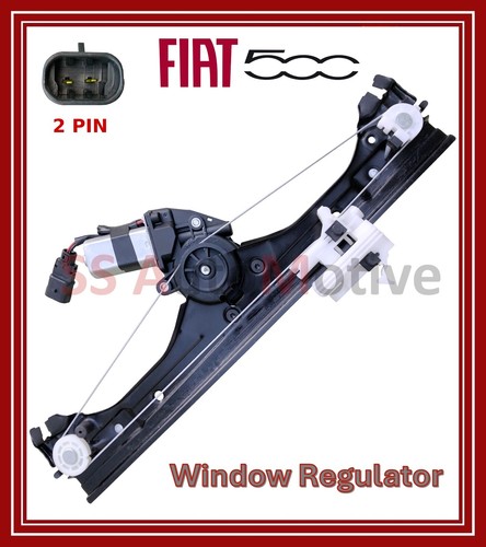NEU Fiat 500 ABARTH 500 595 695 FAHRERSEITE VORNE RECHTS FENSTERHEBER & MOTOR - Bild 2 von 2