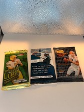 (3) Pack football lot* 1996-2001*