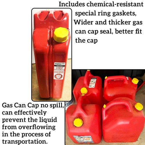 Thickened Gas Can Caps For 5 gallon and 321 gallon gas canfor Midwest Gas - Picture 7 of 7