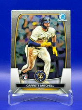 Garrett Mitchell (RC) 2023 Bowman Chrome #3 ~ Brewers Rookie