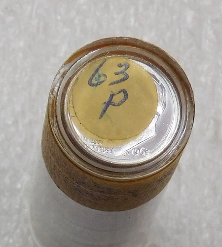 1963 Roosevelt Silver Dime SEALED Frosty UNPICKED Gem BU roll 50 coins #E204