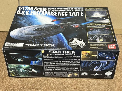 Star Trek 1/1700 U.S.S. ENTERPRISE NCC-1701-E Plastic Model Kit BANDAI New - Picture 2 of 5