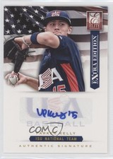 2012 Elite Extra Edition USA Baseball 15U Team Signatures Parker Kelly Auto 1u6