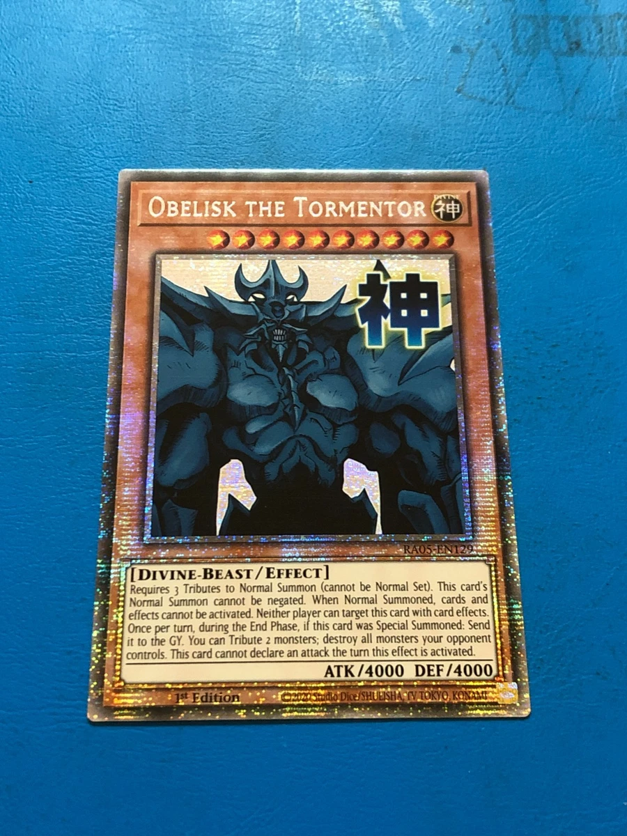 Obelisk The Tormentor Rare Yu-Gi-Oh! TCG Collectible Individual