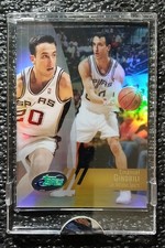 2002-03 eTopps Manu Ginobili Rookie Card Factory Sealed /2000 ?. rookie card picture