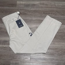 Polo Ralph Lauren Khaki Andrew Pants Pleated Chino Classic Fit Men's Size 35x32