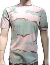 T-shirt Armée Américaine camouflage desert-3-colors maillot cam camo camouflé US