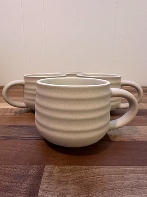 Castlery Audrey Stoneware Mugs (Set Of 4) New