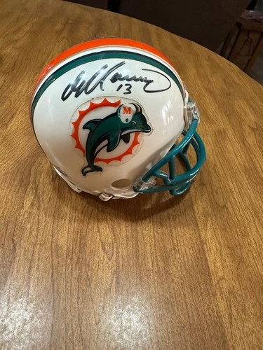 Dan Marino Signed Miami Dolphins Mini Helmet Autographed NFL