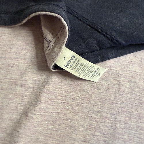 Ivivva Lululemon Blue & Pink Reversible Wrap Around Cardigan - Picture 6 of 6