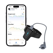 NEW Wrist Pulse Oximeter Continuous Monitoring Bluetooth