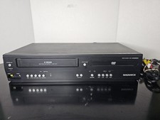 Magnavox DV220MW9 DVD VCR VHS Combo Player Recorder Tested Works No Remote
