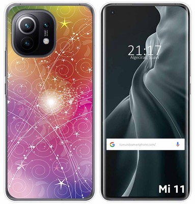 Custodia Per Xiaomi Mi 11 Ultra Con Anello Porta E Supporto - Cover Robusta Anti Caduta, Ultrasottile, Resistente, Colore Nero