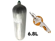 GC Acecare 6.8L dot Carbon Fiber Tank 4500 psi Air Tank Refill Tank Set