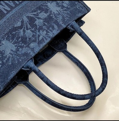 Christian Dior Denim Book Tote | eBay
