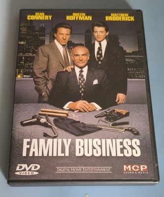 Family Business Film | Connery, Hoffman, Broderick | DVD |