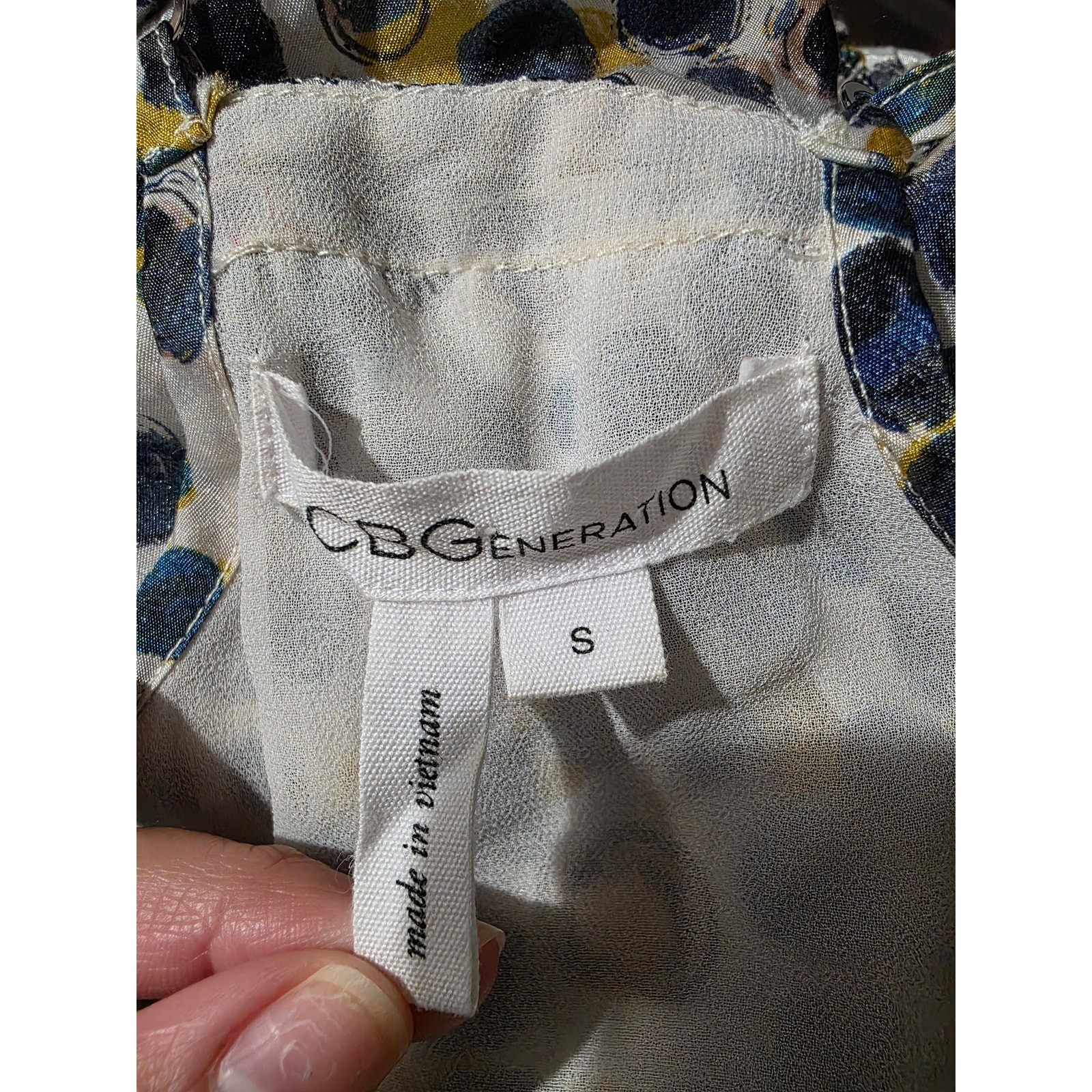 BCB GENERATION Multi-Colored Polka-dot Smocked Wa… - image 5