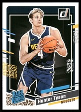 2023-24 Donruss #201 Hunter Tyson Denver Nuggets Rookie