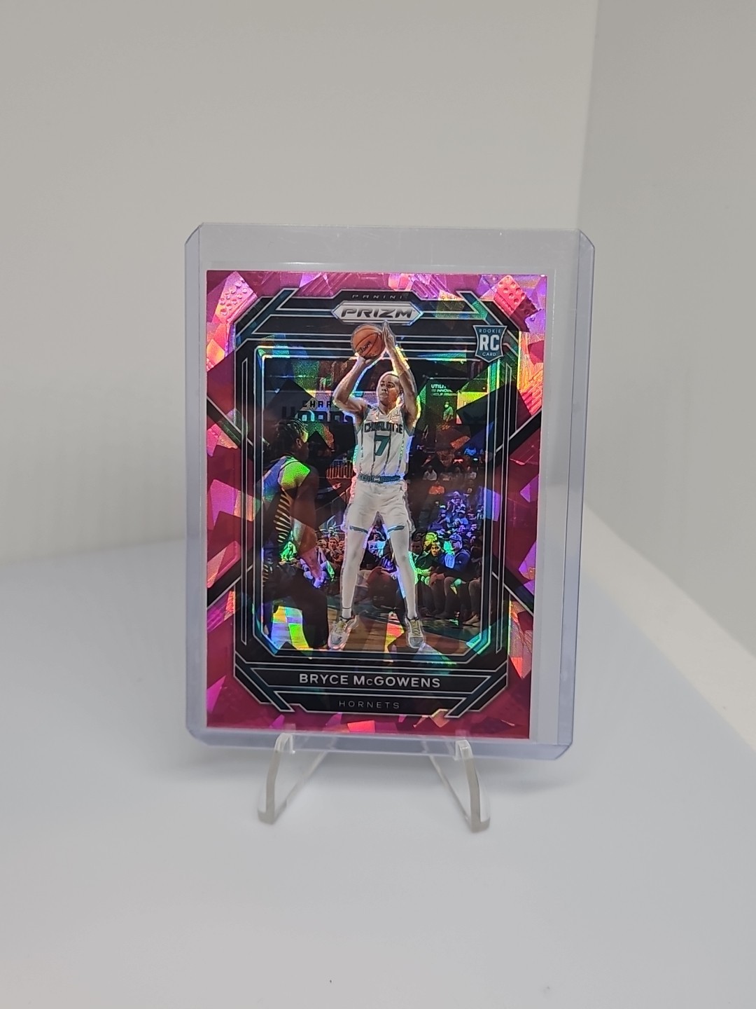 2022-23 Panini Prizm - Bryce McGowens #222 Pink Ice Prizm (RC)