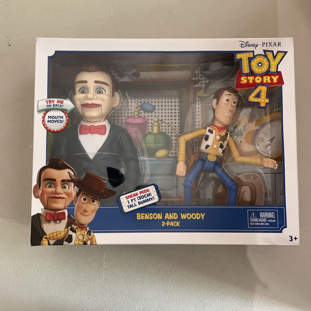 トイ・ストーリー4 BensonとWoody 2パック Toy Story 4 Benson Woody Action Figure 2-Pack Mattel - ToyWiz