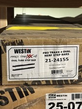 Westin Black Pro Traxx 4 Oval Nerf Step Bars For 2019-2020 Ford Ranger 21-24155