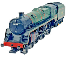 Bachmann 32-500 Standard Class 5MT 73068 Green Color OO Gauge Steam Runner Loco.