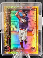 CEDDANNE RAFAELA 2025 Topps Holiday GOLD ORNAMENT Stocking Stuffer SSP /10 #H156