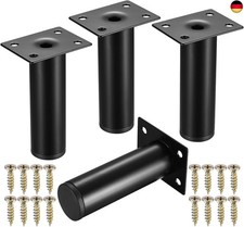 JJWUYUE 4 Stück verstellbare Möbelfüße, Schrank- und Sofafüße, Tischbeine, Ersat