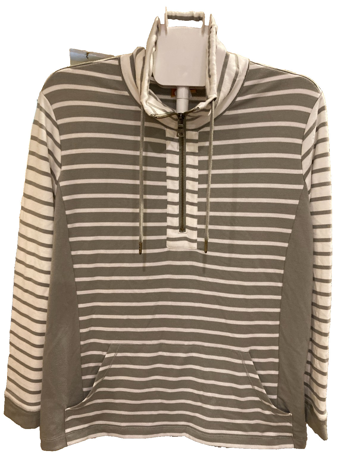 Ruby Rd Pullover Top, SZ PL Petite Large, Zip, St… - image 1