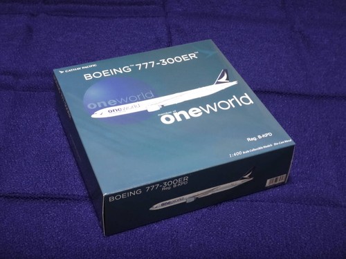 CATHAY PACIFIC 777-300ER B777 One World B-KPD 1/400 NGmodel 73070 931302 - Picture 2 of 2