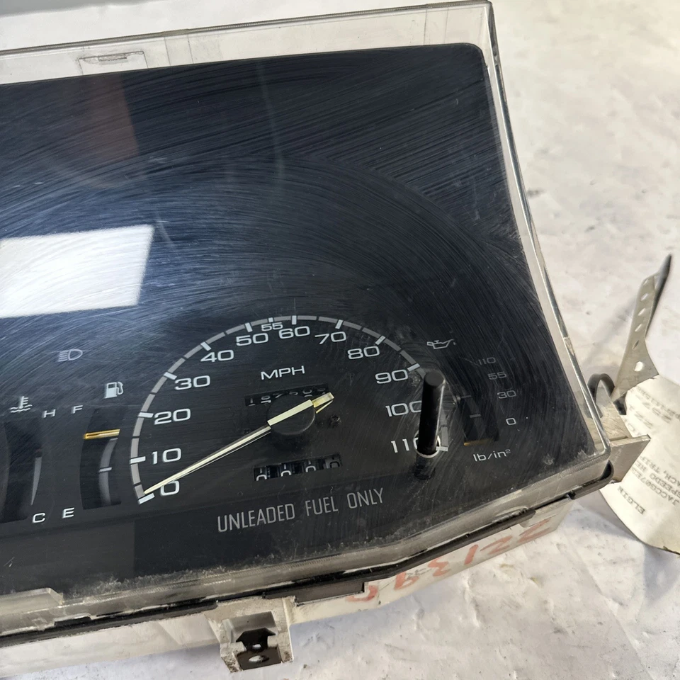 93-94 Isuzu Amigo Pickup Instrument Speedometer Cluster Gauge A6 Foto 4 de 4